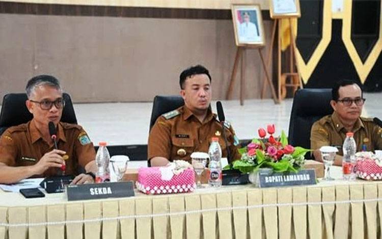 Bupati Lamandau Sebut Sinergi dalam Penyusunan RPJMD Penting