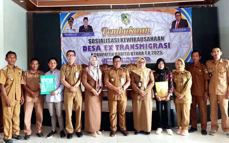 Disnakertranskop UKM Barito Utara Dorong Tumbuhnya Wirausahawan Baru