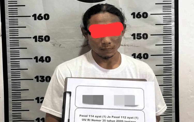 Pria di Kapuas Diringkus Polisi karena Miliki 5,04 Gram Sabu