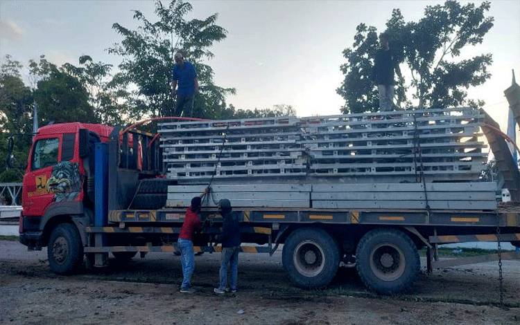 Jembatan di Desa Tawan Jaya Akan Dibangun Dengan Konstruksi Bailey Bentang 24 Meter