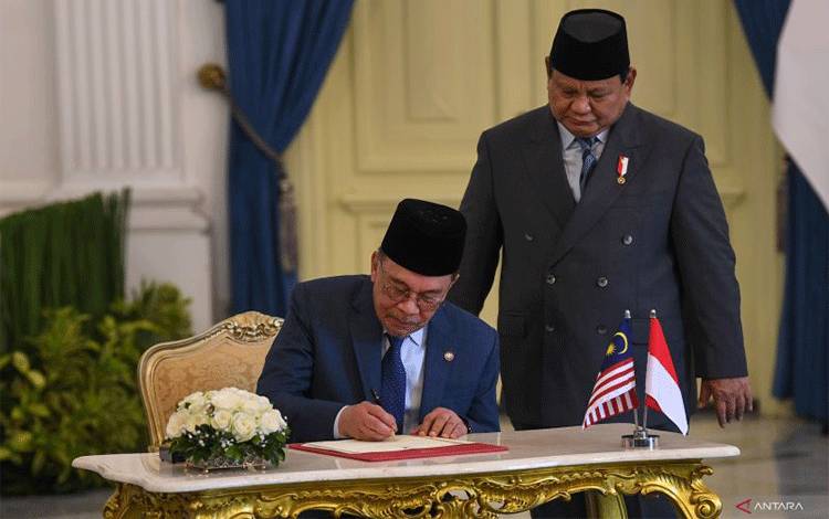 Presiden Prabowo Sebut PM Anwar Sahabat Pribadi dan Rakyat Indonesia