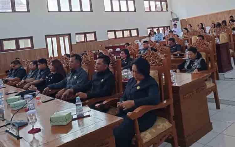 DPRD Gunung Mas Sambut Baik Perolehan WTP oleh Pemkab Gumas
