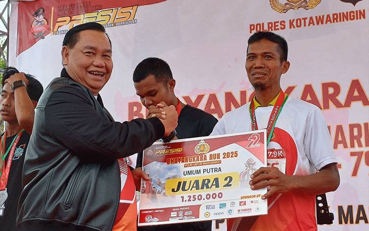 Bupati Kotim Apresiasi Bhayangkara Run 2025