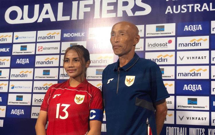 Pelatih Bersyukur Timnas Putri Indonesia Menang 1-0 atas Kyrgyztan