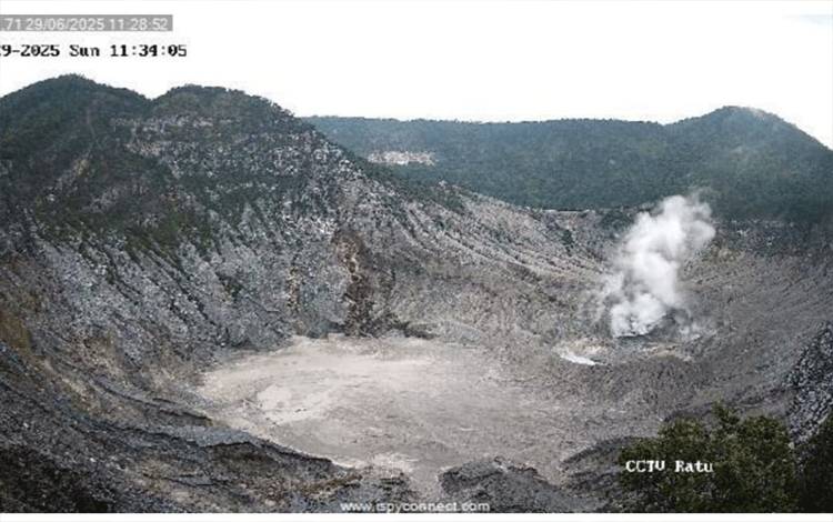 Aktivitas Tangkuban Parahu Tak Meningkat Pascagempa Sesar Lembang