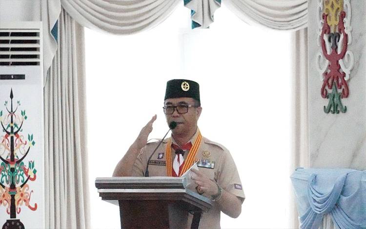 Wakil Kwarnas Apresiasi Dukungan Pemprov Kalteng Terhadap Pramuka