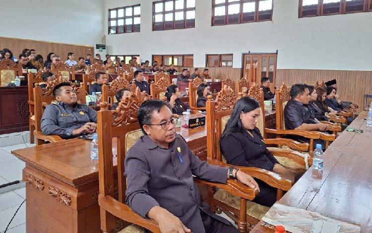 DPRD Gunung Mas Gelar Rapat Paripurna dengan 3 Agenda Ini