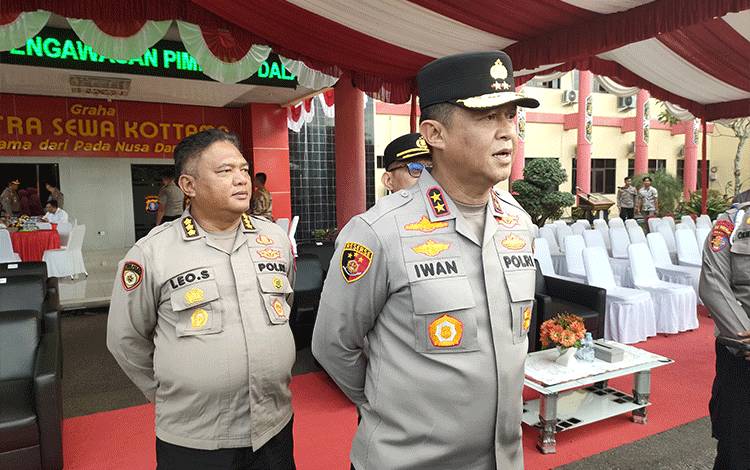 Kapolda Kalteng Tekankan Kinerja, Loyalitas dan Kerja Sama Personel