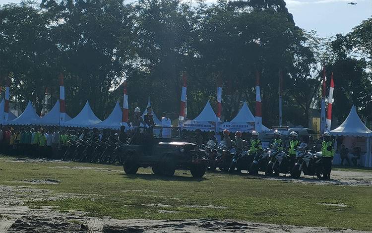 Polda Kalteng Gelar Apel Hari Bhayangkara ke-79, Semangat Baru Jaga Kamtibmasa