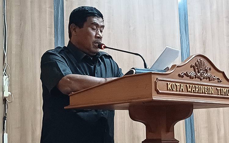 Bapemperda DPRD Kotim Paparkan Latar Belakang Raperda Inisiatif Perlindungan dan Penataan Pasar Tradisional, Pusat Perbelanjaan dan Toko Swalayan