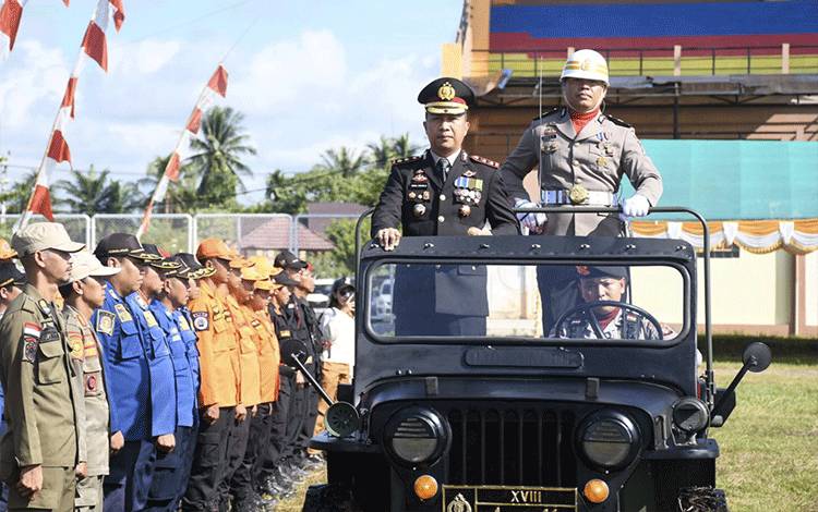 Polres Pulpis Gelar Upacara HUT Bhayangkara ke-79, Kapolres Harapkan Kekuatan Sinergitas