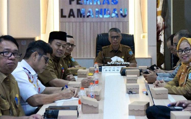 Sekda Lamandau Minta Pacu Serapan Anggaran 2025