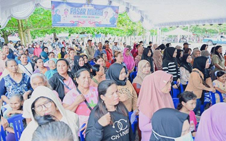 Pasar Murah Pemprov Kalteng Jadi Wujud Nyata Pengendalian Inflasi Daerah