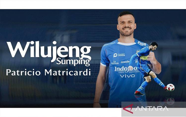 Bek Asing Anyar Persib Patricio Matricardi Telah Tiba di Bandung
