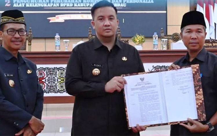 Eksekutif-Legislatif Lamandau Komitmen Membangun Daerah
