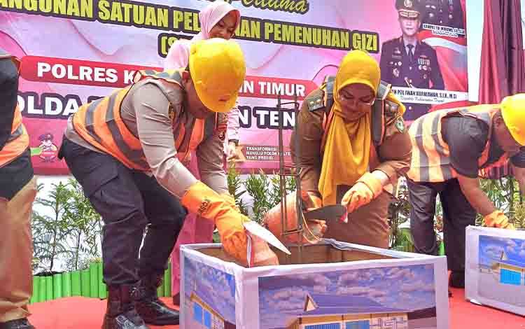 Polres Kotim Bangun SPPG, Target Layani MBG di 22 Sekolah
