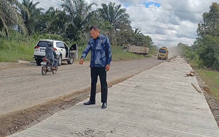 DPRD Kalteng Apresiasi Gubernur Tanggap Dengar Keluhan Masyarakat Terkait Jalan Lingkar Selatan Sampit