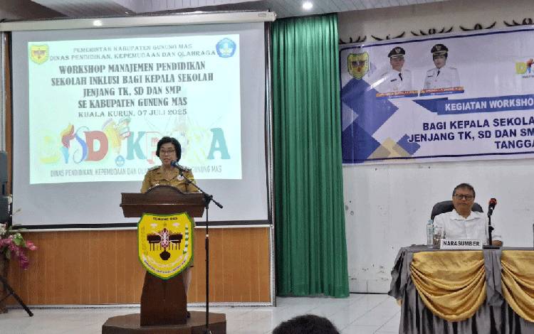 Wakil Bupati Gunung Mas Ajak Pihak Sekolah Turut Berperan dalam Pencegahan Stunting