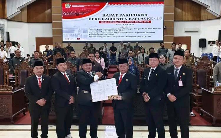 Raperda APBD Perubahan Kapuas 2025 Terselesaikan