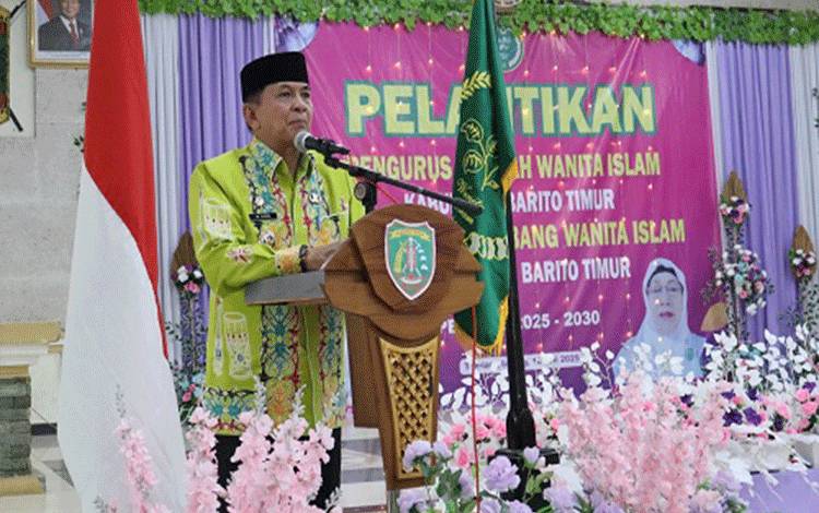 Bupati Barito Timur Ajak Wanita Islam Bersinergi Dukung Pembangunan Sosial dan Keagamaan