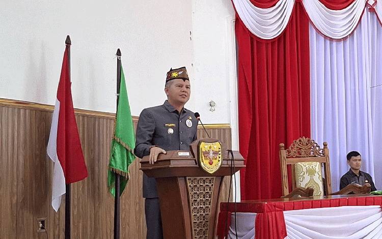 Harapan Bupati Gunung Mas kepada PGRI