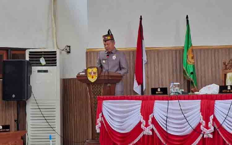 Bupati Gunung Mas Jabarkan Program Tambun Bungai Mandiri