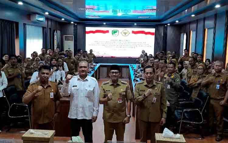 Pj Bupati Barito Utara Pimpin Rapat Entry Meeting Bersama BPK Kalteng