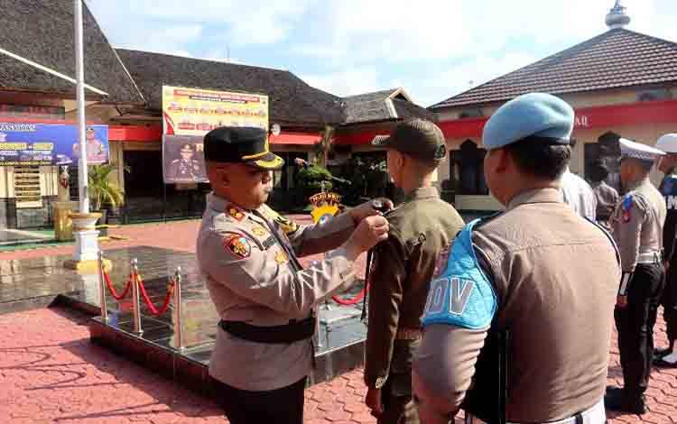 Polres Barito Utara Gelar Apel Pasukan Operasi Patuh Telabang 2025