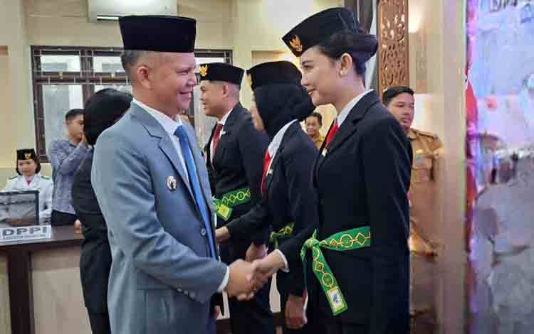 Bupati Ajak Duta Pancasila Paskibraka Indonesia Gumas Turut Cegah Penyalahgunaan Narkotika