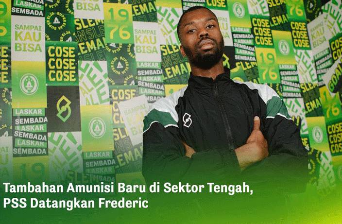 PSS Sleman Tambah Pemain Asing dengan Rekrut Frederic Injai