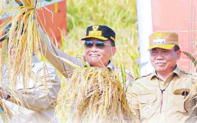 Ketahanan Pangan Bukan Wacana, Kalteng Buktikan Lewat Panen Raya