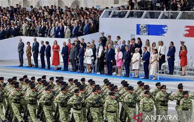 Presiden Prabowo dan TNI-Polri Ukir Sejarah di Bastille Day