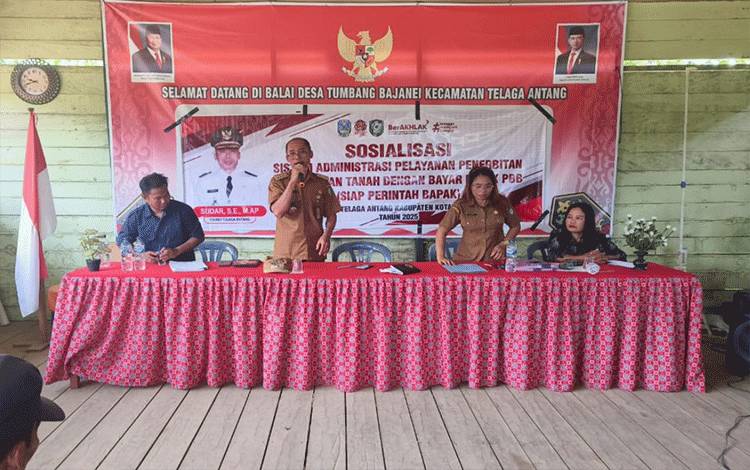 Kecamatan Telaga Antang Fasilitasi Pembayaran PBB-P2 demi Bantu Masyarakat dan Tingkatkan PAD