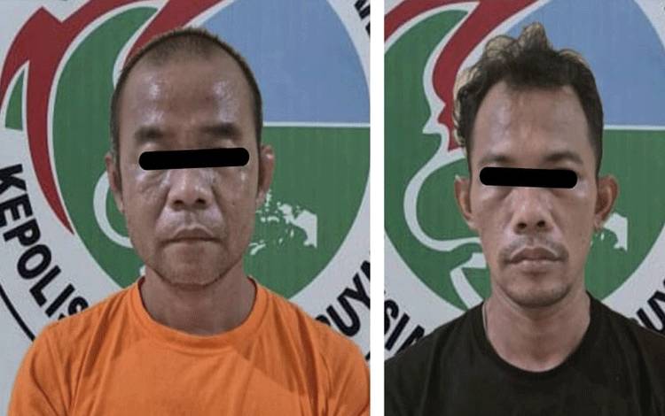 Dua Pria ini Edarkan Sabu di Hanau Seruyan