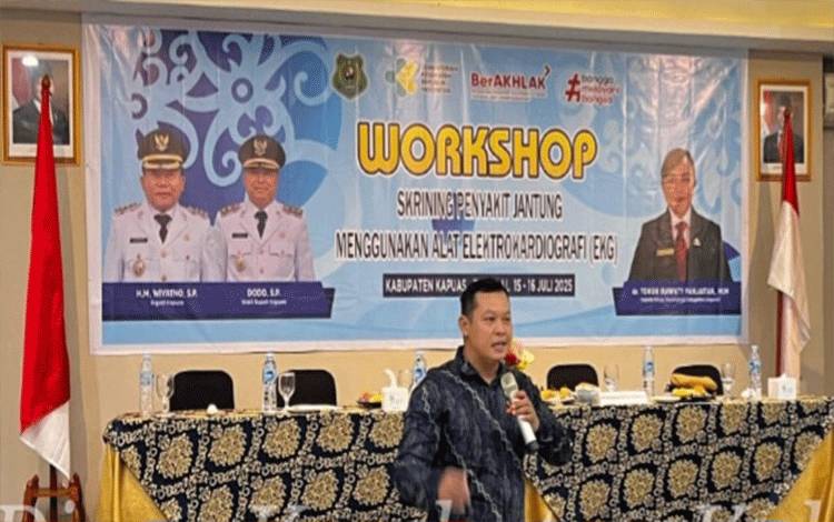 Dinkes Kapuas Gelar Workshop Skrining Penyakit Jantung