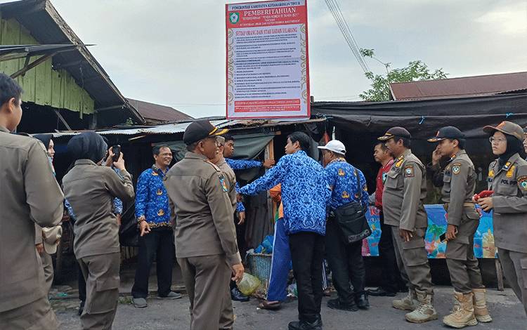 Pemkab Kotim Pastikan Tindak Pedagang Langgar Aturan di Berbagai Titik