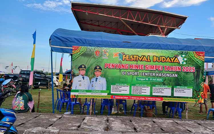 Bupati Katingan Buka Festival Budaya Penyang Hinje Simpei Malam Ini