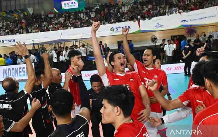 Timnas Voli Putra Indonesia Naik ke Peringkat 49 Dunia FIVB