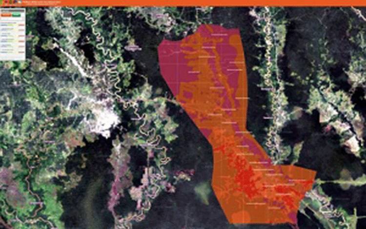 BPBD Palangka Raya, Risiko Kebakaran Hutan dan Lahan Palangka Raya Sangat Tinggi