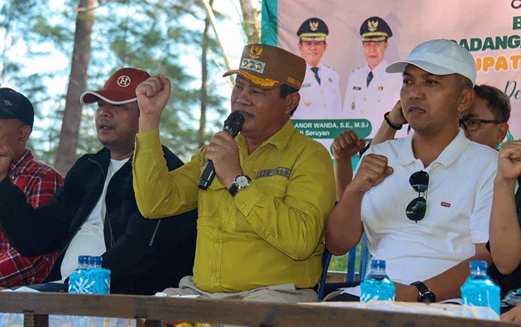 Bupati Seruyan Ajak Warga Sungai Perlu Jaga Semangat Gotong Royong
