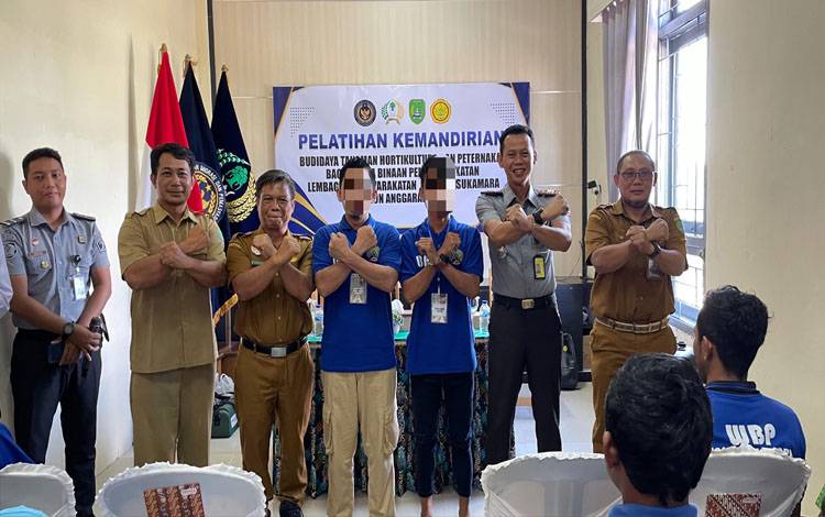 Lapas Sukamara Gelar Pelatihan Budidaya Tanaman Hortikultura Dan Peternakan Kepada WBP