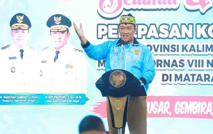 Wagub Kalteng Ajak Satu Visi Bangun Olahraga Masyarakat