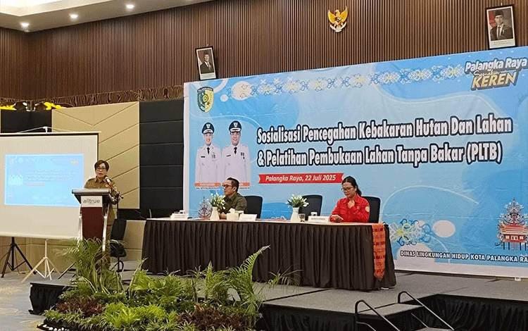 Pemko Palangka Raya Prioritaskan Pencegahan Karhutla dengan Pendekatan Terintegrasi