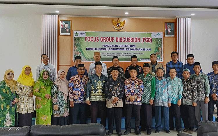 Kemenag Barito Timur Perkuat Deteksi Dini Konflik Sosial Lewat FGD Moderasi Beragama