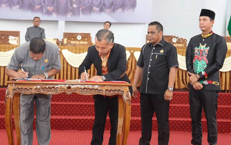 DPRD dan Pemkab Seruyan Sepakati Raperda Pertanggungjawaban APBD 2024
