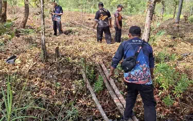 Waspada Karhutla, TRC BPBD Palangka Raya Patroli di Kawasan Rawan