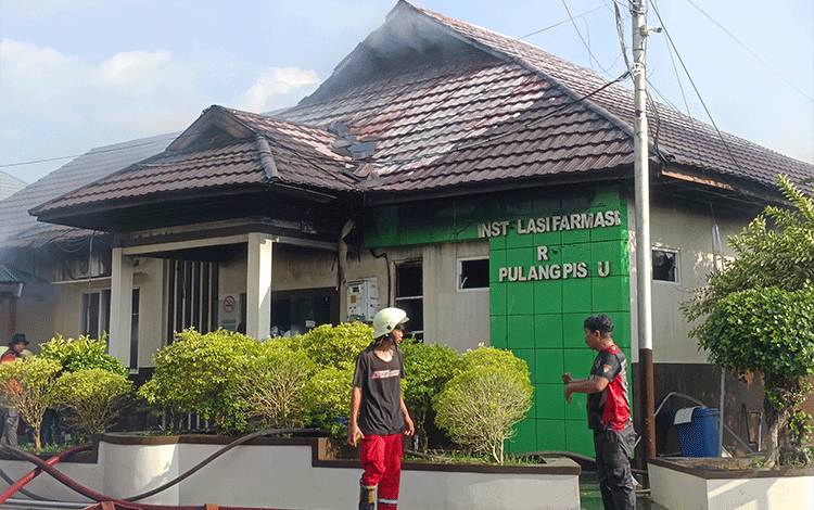 Kerugian Akibat Terbakarnya Gedung Instalasi Farmasi RSUD Pulpis Capai Miliaran