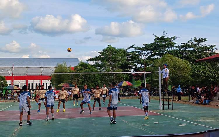 Turnamen Bola Voli Bupati Katingan Cup 2025 Dimulai
