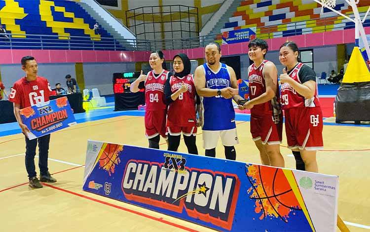 Tim CBU dan HO Lantai 3 Raih Juara Citra Borneo 3x3 Tourney 2025