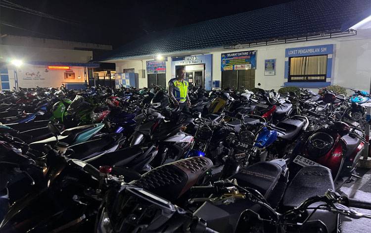 Satlantas Polres Kotim Temukan 599 Pelanggaran Selama Operasi Patuh Telabang 2025